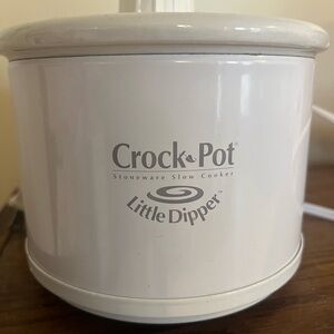 White Slow Cooker for Kitchen Cookware